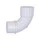 Fitting, PVC, Ell, 90°, Sweep, Street,1-1/2"S x 1-1/2"Spg : 411-9100