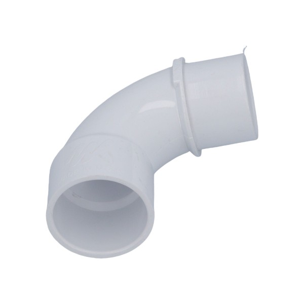 Fitting, PVC, Ell, 90°, Sweep, Street,1-1/2"S x 1-1/2"Spg : 411-9100