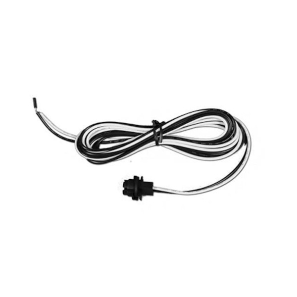 Light Harness, 12V, 8' Length, Twist Lock, 2 Wire, Un-Terminated : J934