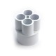 Manifold, PVC, Waterway, 1-1/2"S x 4 1/2"S Ports : 672-4580