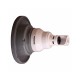 Jet Internal, Waterway Power Storm, Thread-In, Roto, 5"Face, Eclipse Style, Gray w/SS Trim : 239-0647S