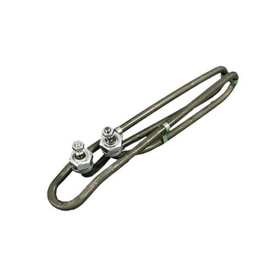 Heater Element, Flo-Thru, Double Bend, M7, 3.0kW, 230V, 10" Immersion w/Swoop : 25-4036BI
