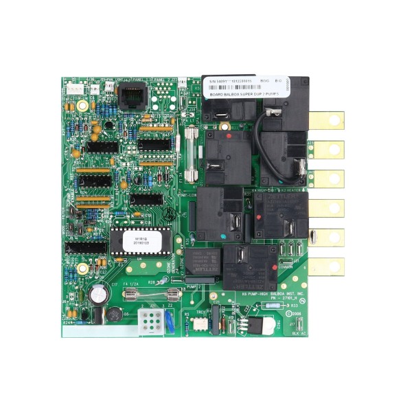 Circuit Board, Balboa, M1R1, Super Duplex Digital, 8 Pin Phone Cable : 54091