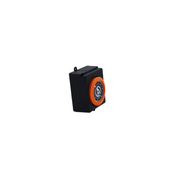 Time Clock, Intermatic, 24HR, 115V, 20A, SPST, Orange : PB913N
