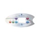 Overlay, Spaside, Master Spa, 6-Button, Mode-Jets1-Jets2-Light, Warm-Cool : X509043