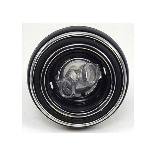 Jet, 2018, Poly Storm, Glo, Twin Roto, Threaded, Orion, Metal-Clear/Black : 240-4928S-1