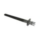 Heater Element, Square Flange, Coates, 2.5" x 5.125", 12kW, 230V, 9.625" Immersion : 2000-6003