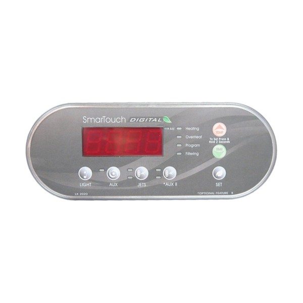 Spaside Control, ACC SC2020, 7-Button, LED, Light-Air-Jets-Aux-Set : LX-2020