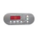 Spaside Control, ACC SC2020, 7-Button, LED, Light-Air-Jets-Aux-Set : LX-2020