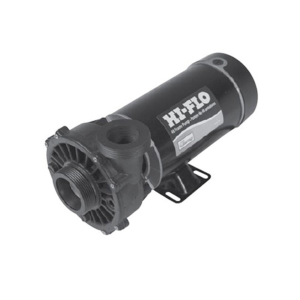 Pump, Waterway Hi-Flo, 1.0HP, 115V, 12.0A, 1-Speed, 2"MBT, SD, 48-Frame : 300-3000SD
