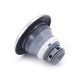 Jet Internal, CMP Jumbo Jet, Massage, 7" Face, 8-Scallop, Charcoal w/ Stainless Escutcheon : 23570-142-000