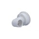 Jet Assembly, Waterway, Old Faithful, Directional, 1/2" Slip Air x 2" Slip Water, 90 Degree Body, 5-Scallop , White : 210-7440