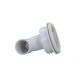 Jet Assembly, Waterway, Old Faithful, Directional, 1/2" Slip Air x 2" Slip Water, 90 Degree Body, 5-Scallop , White : 210-7440