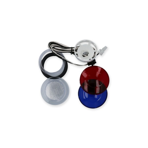 Light Assembly, Balboa, Rear Access, 3-1/4"Face, 12V, 12W, 2-1/2"Hole Size : 21095