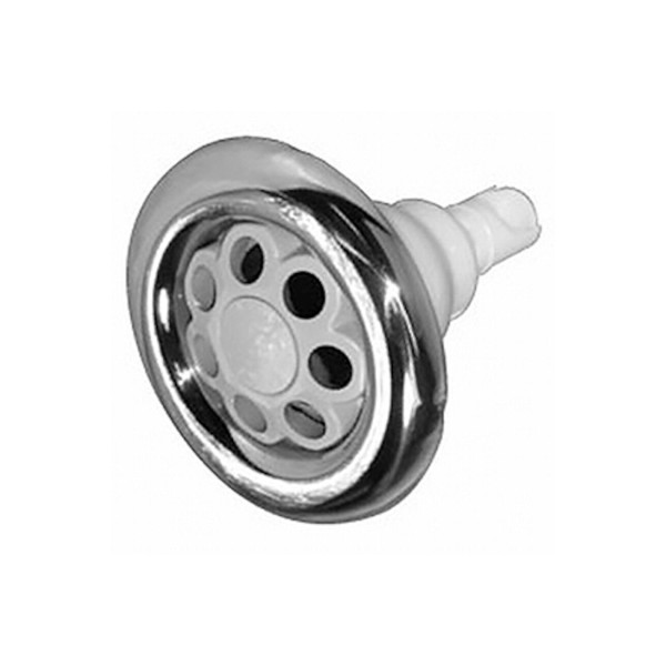 Jet, Power Storm, 5 Scallop, Fo/Led, Massage, Clear, Ss Trim : 10949