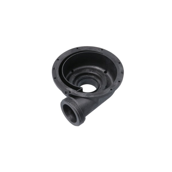 Pump Housing, Jacuzzi Piranha/Theramax/Theraflo/, 2"MBT w/Plugs : 6500-546