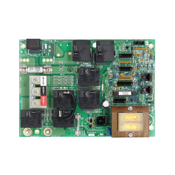 Circuit Board, Jacuzzi Balboa, R574/R576R1, Value, 6 Pin Phone Cable : 52213