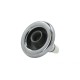 Jet Internal, Waterway Whirlpool, Adjustable, 5" Face, Gray w/ Stainless Escutcheon : 212-2067S