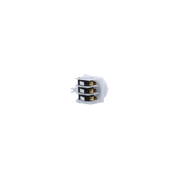 Stepper Switch, Air, Presair, 21A, Blue Cam, 4-Function, Center Spout : MCB311A