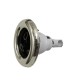 Jet Internal, Waterway Power Storm, Twin Roto, 5" Face, Smooth, Black w/ Stainless Escutcheon : 212-7611S