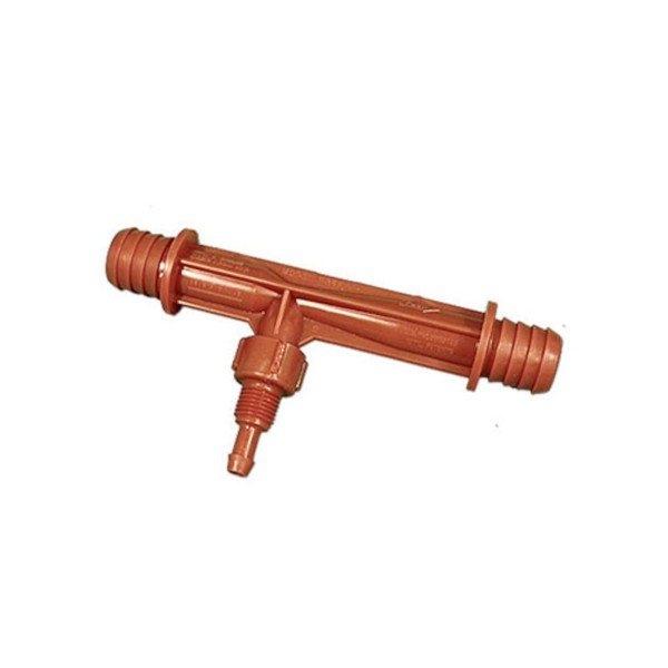 Ozone Injector, Mazzei, 3/4"B x 3/4"B x 1/4"Barbed Cap, 5psi/2.2GPM to 120psi/9.4GPM : 684K-MAZZEI