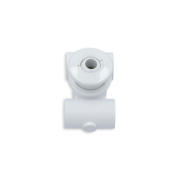 Jet Assembly, HydroAir Hydro-Jet, Extended, 1-1/2"S Water x 1-1/2"S Air, White : 10-5300-WHT