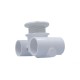Jet Assembly, HydroAir Hydro-Jet, Extended, 1-1/2"S Water x 1-1/2"S Air, White : 10-5300-WHT