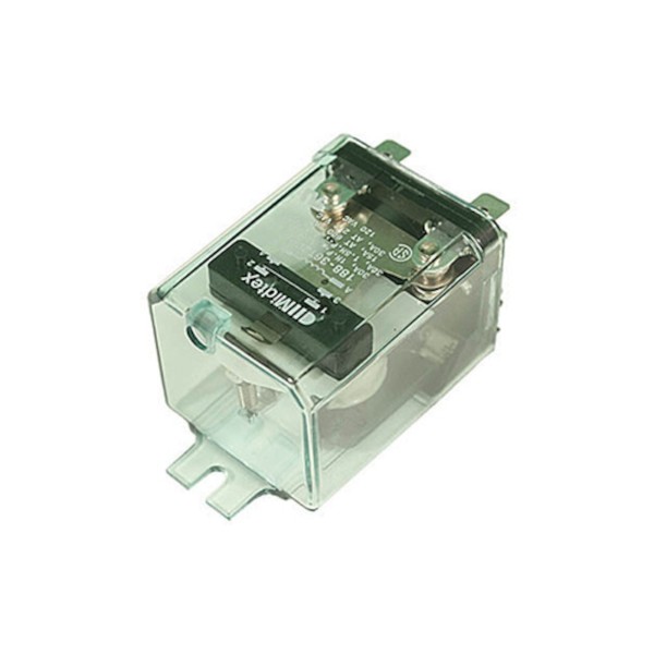 Relay, Ice Cube, 120 VAC Coil, 30 Amp, DPST, 6 Terminals : 188-36T200