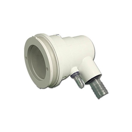 Body Assembly, Jet, HydroAir Magna, Manifold, 3/4"B Water x 3/8"B AirSame Side : 10-4886