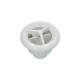 Jet Internal, HydroAir Micro'ssage Gunite, Roto, 3-1/2" Face, White : 16-5274-WHT