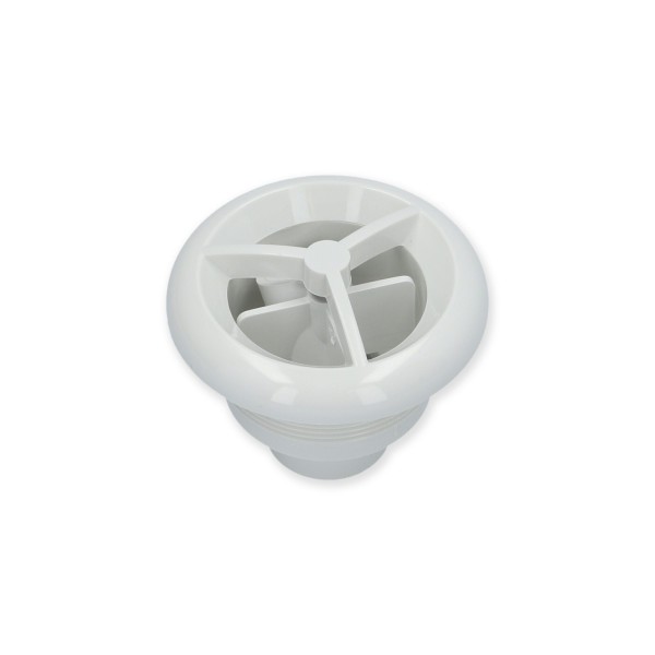 Jet Internal, HydroAir Micro'ssage Gunite, Roto, 3-1/2" Face, White : 16-5274-WHT