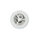 Jet Internal, HydroAir Micro'ssage Gunite, Roto, 3-1/2" Face, White : 16-5274-WHT