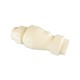 Check Valve, Magic, 1/2lb Spring, Magnetic, 2"S Union x 2"S Union, White : 0823-20M