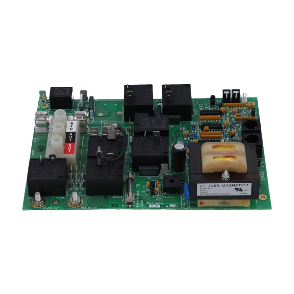 Circuit Board, Master Spa Balboa MAS425R1x, Value Series, 2-Pump & Fiber-Optic Light Option : X801011