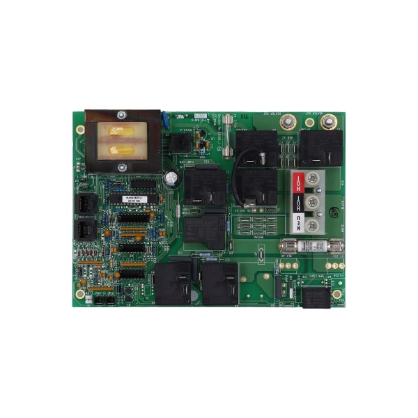 Circuit Board, Master Spa Balboa MAS425R1x, Value Series, 2-Pump & Fiber-Optic Light Option : X801011