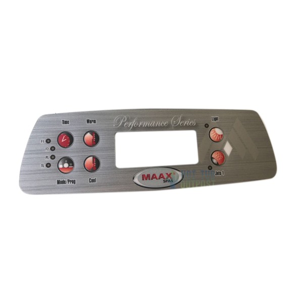 Overlay, Spaside, Coleman 460, 6-Button, Time-Warm-Light, Mode/Prog-Cool-Jets1, For 103741 : 107734