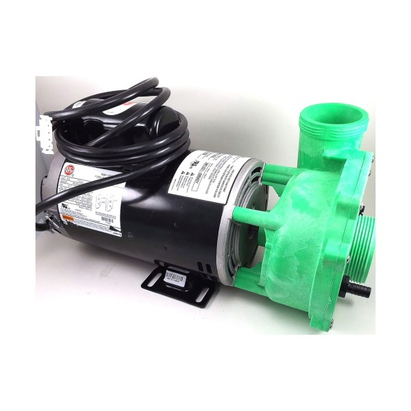 Pump, Ww, 2018, 7Hp-230V-56Fr-2Spd, Green W/E, 8Ft 8Ft 4-Pin Amp, Unions : 3M21621-0N5ADY