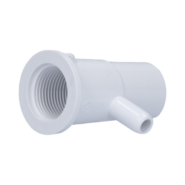 Jet Body,WATERW,Oz/ClusterNon-Adj3/8"SB Air x 1/2"SWater,Straight Body,1"Hole Size : 211-0380
