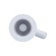 Jet Body,WATERW,Oz/ClusterNon-Adj3/8"SB Air x 1/2"SWater,Straight Body,1"Hole Size : 211-0380