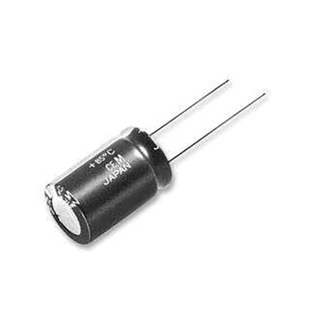 Capacitor, Circuit Board, 2200UF @ 35V, Radial : CAP2200-35VR