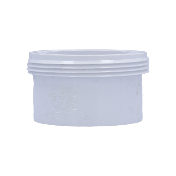 Tailpiece, Union, Waterway, 2-1/2"MBT x 2-1/2"Slip, Less O-Ring : 417-5980