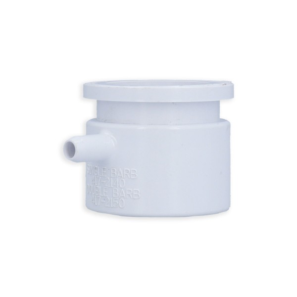 Tailpiece, Union, Waterway, 1-1/2"B-Flange x 1-1/2"S w/ One 3/8"RB Port : 417-2140