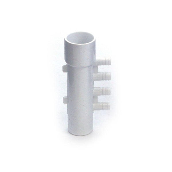 Manifold, PVC, Waterway, 1"S x 1"Spg x 4 3/8"RB Ports : 672-0400