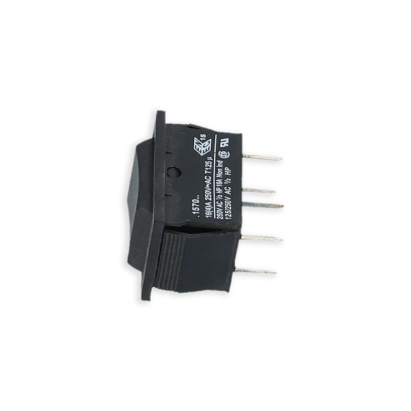Switch, Rocker, DPDT, 15 Amp @ 230V, 20 Amp @ 115V : RK2-2