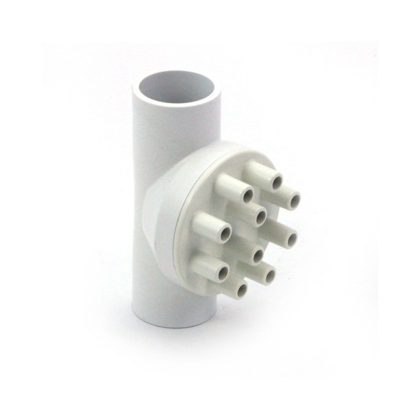 Manifold, PVC, Magic, 1"S x 1"S x 10 3/8"SB Ports : 0343-10