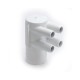 Manifold, PVC, Waterway ShurGrip, 2”SHR x Dead End x 4 3/4” SB Ports : 672-7710