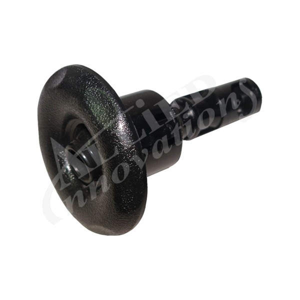 Jet Internal, Rising Dragon, Quantum, Directional, 2-1/2" Face, 5-Scallop, Black : RD201-2311