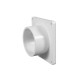 Flange, 3-Piece Slide Valve, Magic, 2"Spg, No Seal : 0040101020