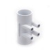 Manifold, PVC, Waterway, 2"S x 2"S x 4 3/4"SB Ports : 672-4170