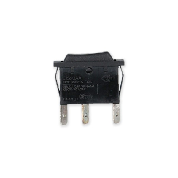 Switch, Rocker, SPDT, 3 Terminals, Center Off, 16 Amp @ 115V : RK1-3